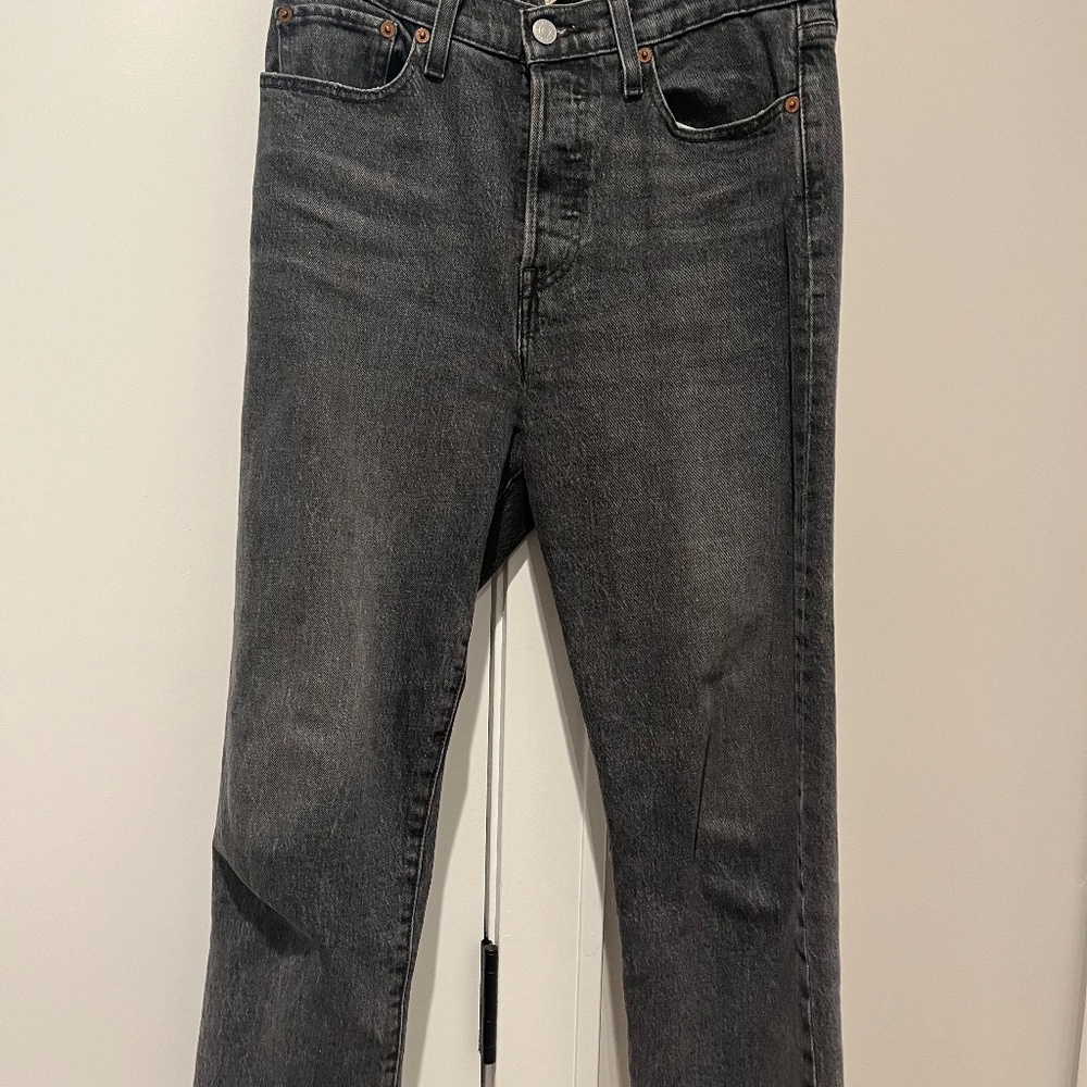 Levis Wedgie Straight in Black